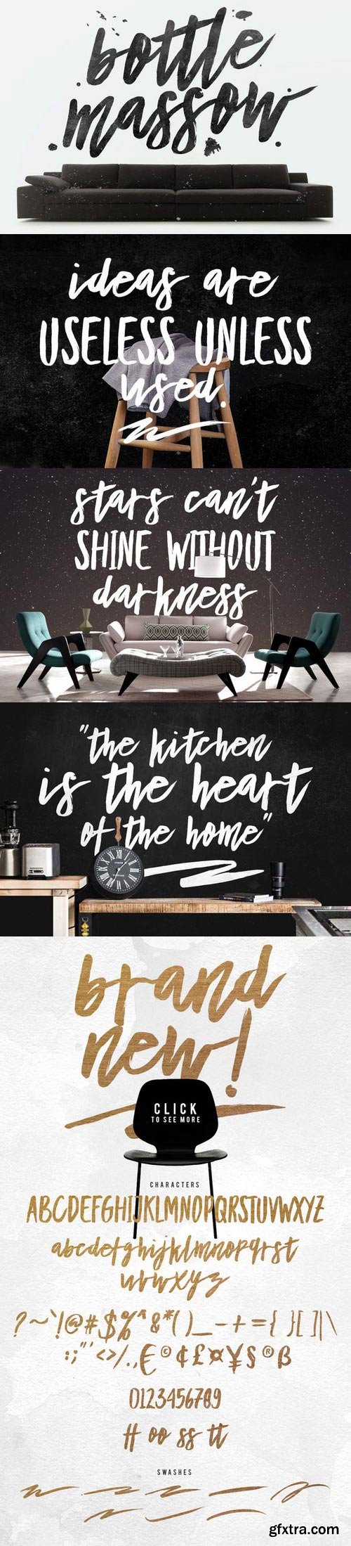 CM - Bottle Massow Brush Script 694258 CM - Bottle Massow Brush Script 694258