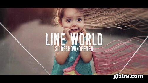 Videohive - Line World Slideshow - 16363336
