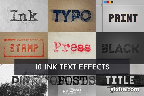 CM - Ink Text Effect 694019