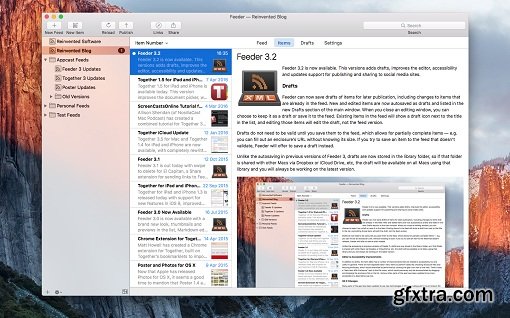Feeder 3.2.3 (Mac OS X)