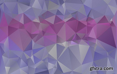 Abstract Polygonal Triangular Background 3 - 25xEPS