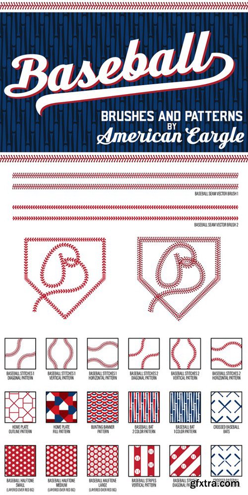 CM - Baseball Badges & Patterns 735045