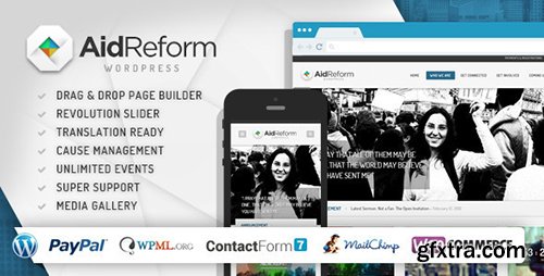 ThemeForest - Aid Reform v2.1 - NGO Donation and Charity Theme - 6546476