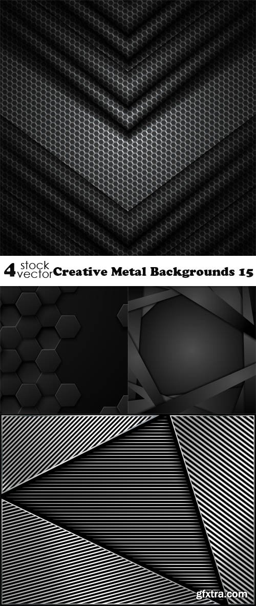 Vectors - Creative Metal Backgrounds 15