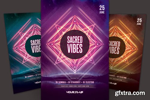 CM - Sacred Vibes Flyer 593382 CM - Sacred Vibes Flyer 593382