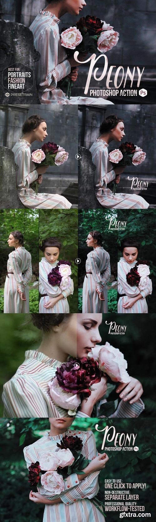 CM - Peony Photoshop Action 323532 CM - Peony Photoshop Action 323532