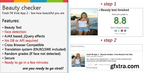 CodeCanyon - Fresh FaceBook Viral App 2 v1.2 - "Beauty checker" - 5340119