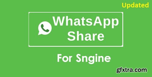 CodeCanyon - WhatsApp Share Addon For Sngine v1.0 - 14110693