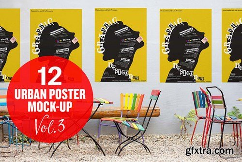 CM - Urban Poster Mock-up VOL.3 95731