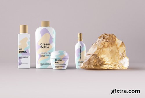 PSD Cosmetic Packaging Mockup Vol 7 PSD Cosmetic Packaging Mockup Vol 7