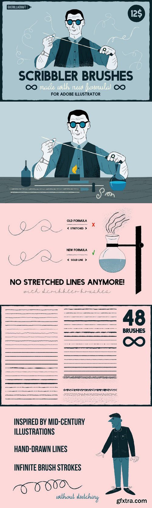 CM - Scribbler Brushes for AI 547603 CM - Scribbler Brushes for AI 547603