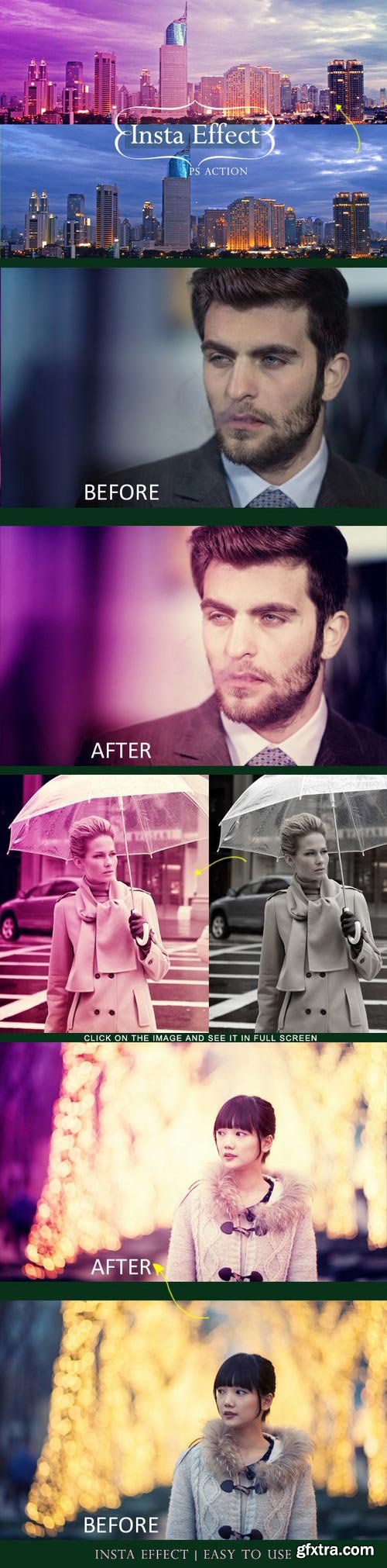 CM - Insta Effect | PS Action 39234