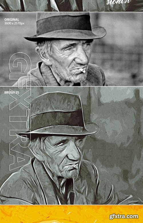 GraphicRiver - Impressionist Painting Effect - Photoshop Action 16715679