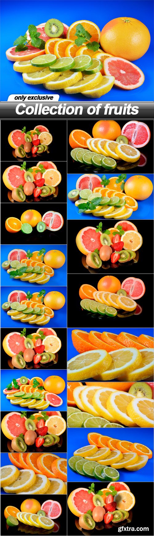 Collection of fruits - 18 UHQ JPEG