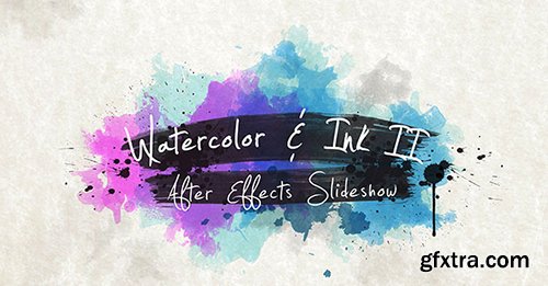 Videohive Watercolor & Ink Slideshow 2 16264887