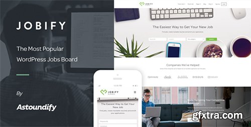 ThemeForest - Jobify v3.1.2 - WordPress Job Board Theme - 5247604