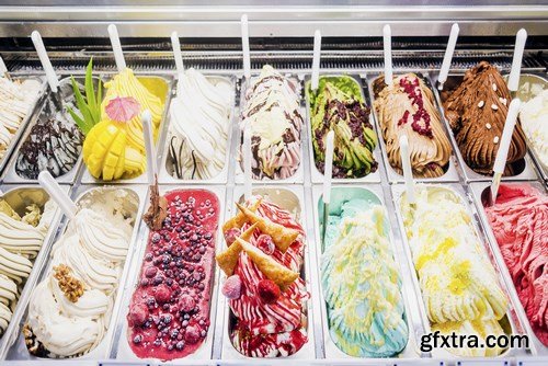 Ice Cream and Sorbet #3, 25xJPG