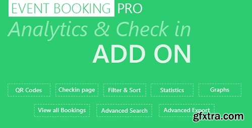 CodeCanyon - Event Booking Pro: Analytics & Checkin Addon v0.1 - 9369852