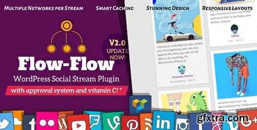 CodeCanyon - Flow-Flow v2.9.2 - WordPress Social Stream Plugin - 9319434