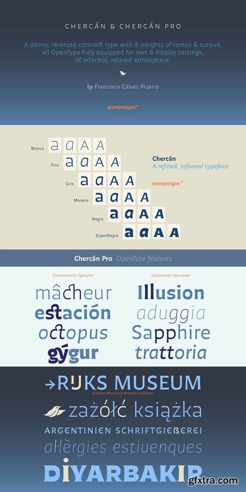 Chercan Font Family $320 Chercan Font Family $320