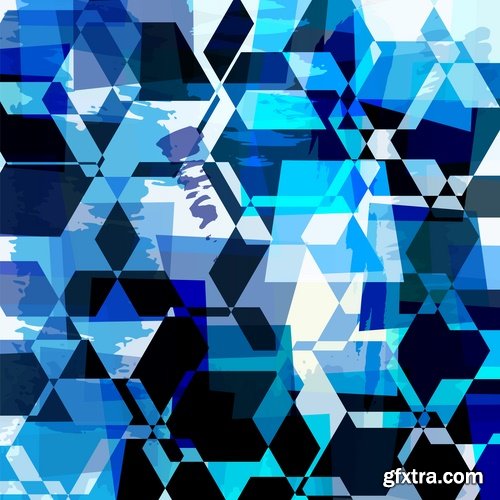 Collection of abstract illustration for t-shirt clothes background is a pattern 3-25 EPS