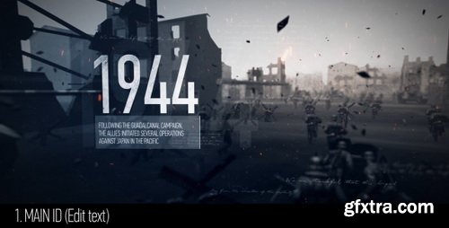 Videohive - World War Broadcast Package - 12906648