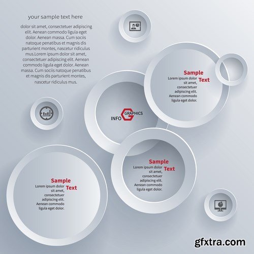 Collection Infographic 14, 25xEPS Collection Infographic 14, 25xEPS