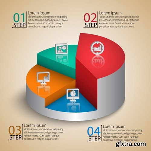 Collection Infographic 14, 25xEPS Collection Infographic 14, 25xEPS