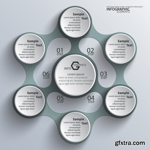 Collection Infographic 14, 25xEPS Collection Infographic 14, 25xEPS