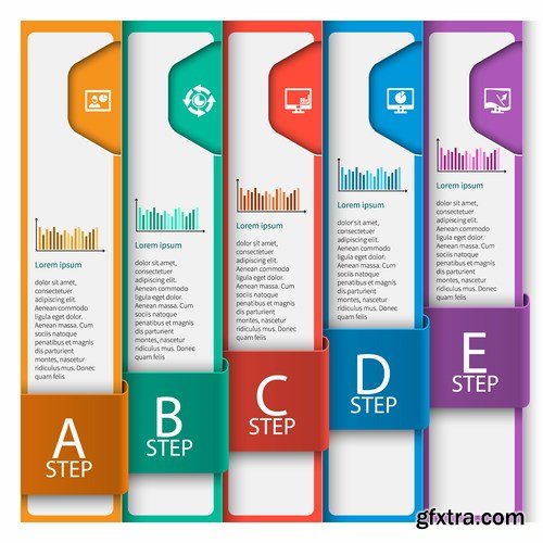 Collection Infographic 14, 25xEPS Collection Infographic 14, 25xEPS