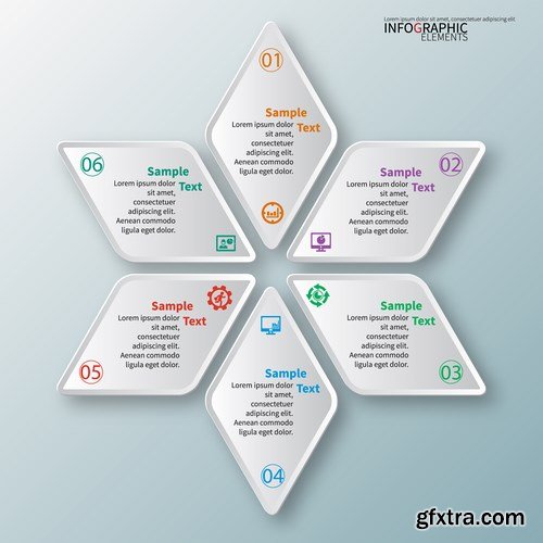 Collection Infographic 14, 25xEPS Collection Infographic 14, 25xEPS