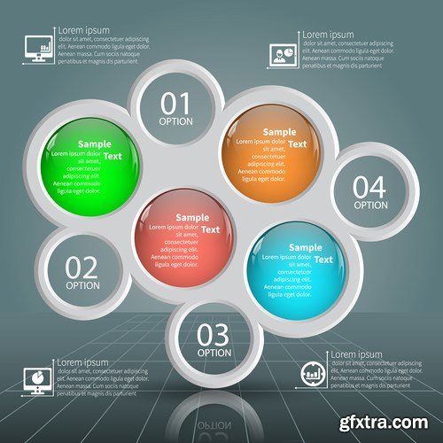 Collection Infographic 14, 25xEPS Collection Infographic 14, 25xEPS