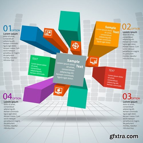 Collection Infographic 14, 25xEPS Collection Infographic 14, 25xEPS