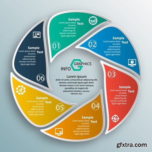 Collection Infographic 14, 25xEPS Collection Infographic 14, 25xEPS