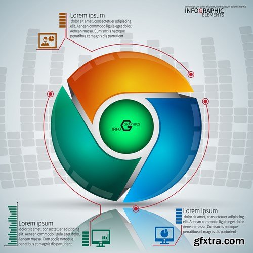 Collection Infographic 14, 25xEPS Collection Infographic 14, 25xEPS