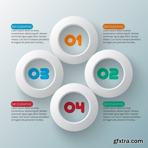 Collection Infographic 14, 25xEPS Collection Infographic 14, 25xEPS