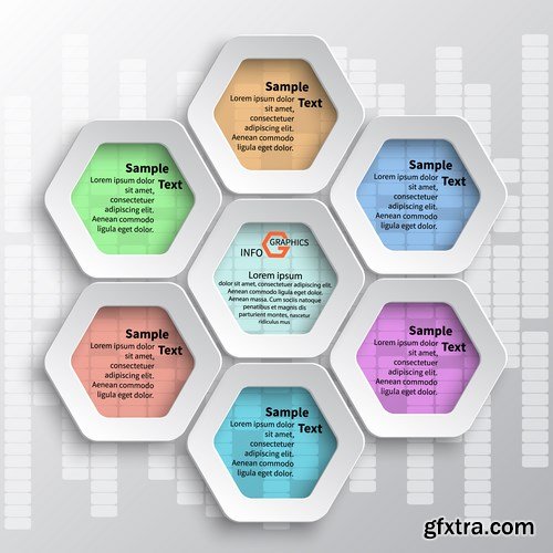 Collection Infographic 14, 25xEPS Collection Infographic 14, 25xEPS