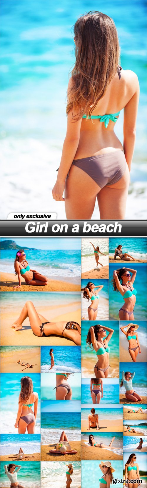 Girl on a Beach 25xJPG