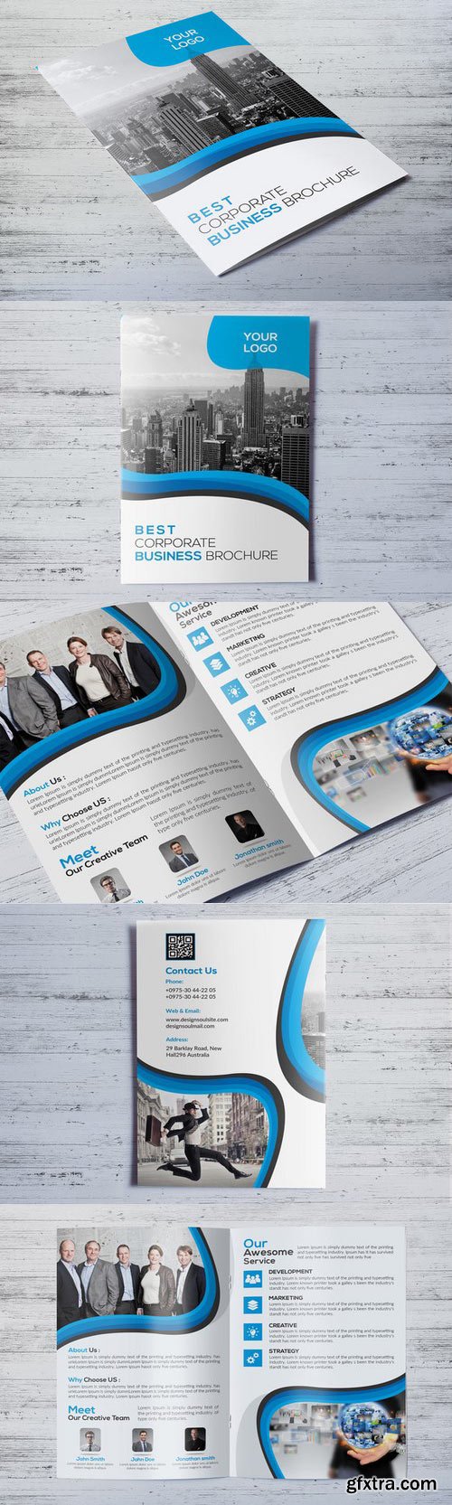 CM - Corporate Bifold Brochure 698554