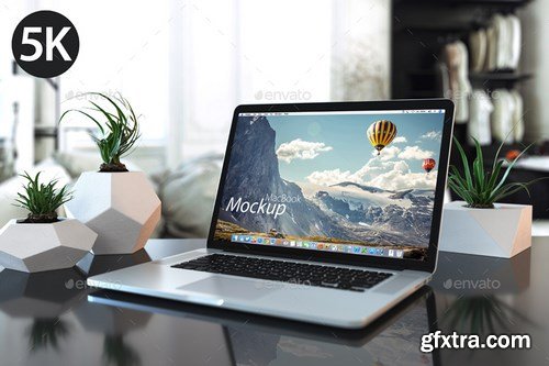 GraphicRiver - 5 PSD MacBook Bundle