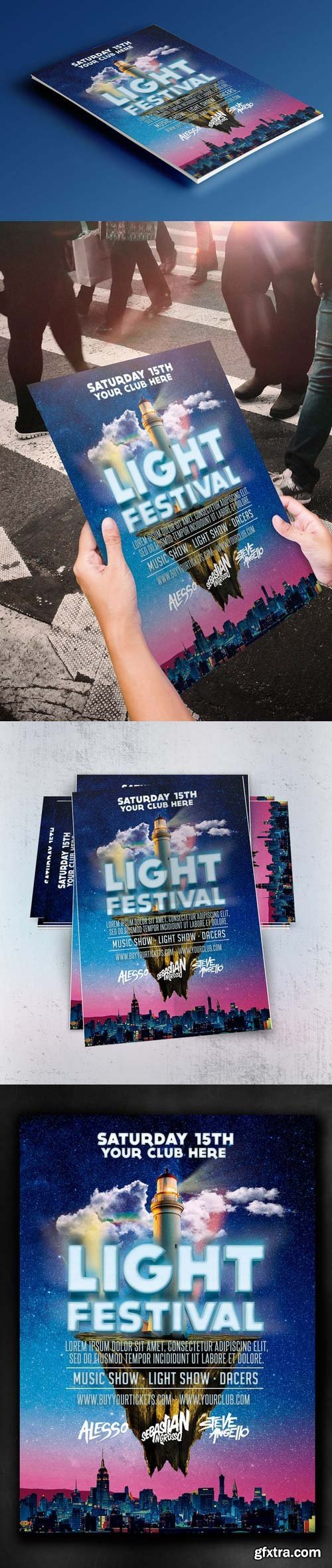 CM - Light Flyer Template 316442 CM - Light Flyer Template 316442