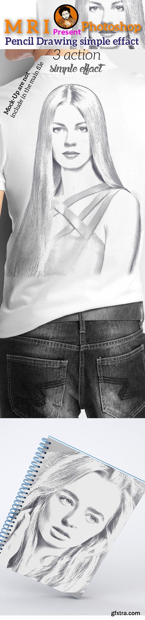 Graphicriver - Pencil Drawing Simple Effect 10019571 Graphicriver - Pencil Drawing Simple Effect 10019571