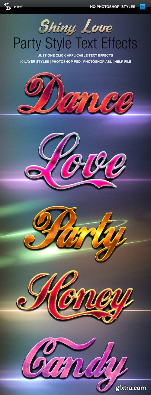 Graphicriver - Shiny Love Party Style Text Effects 10027902 Graphicriver - Shiny Love Party Style Text Effects 10027902