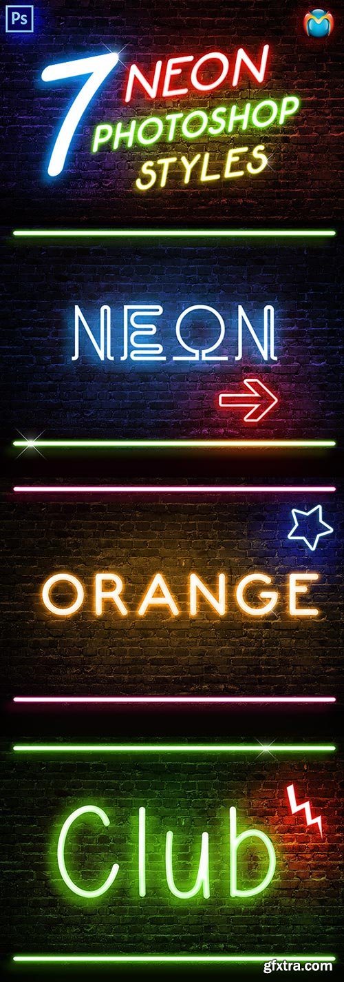 Graphicriver - Neon Photoshop Styles 9956867 Graphicriver - Neon Photoshop Styles 9956867