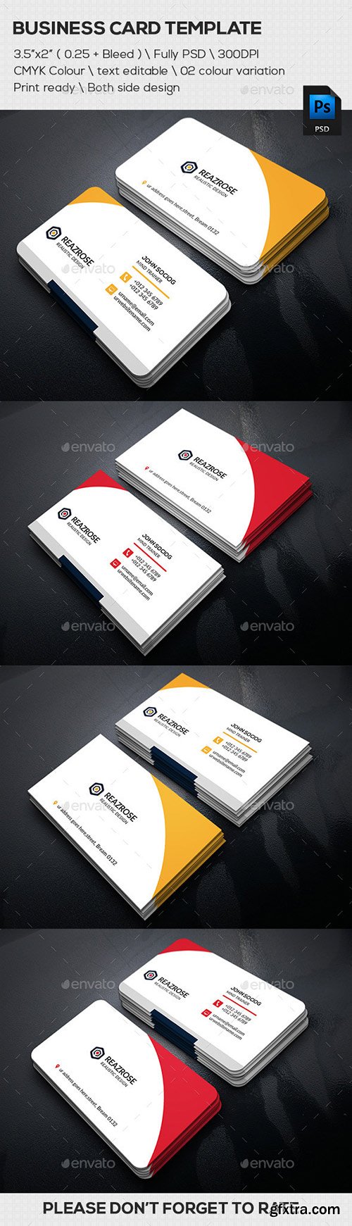 GraphicRiver - Corporate Business Card 11818521