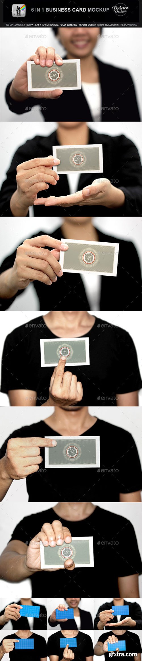 GraphicRiver - Business Card Mockup 11658113