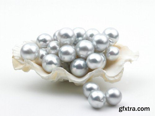 Background with pearls - 5 UHQ JPEG