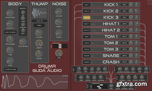 Guda Audio DrumR v2.1 WiN OSX Incl Keygen-R2R