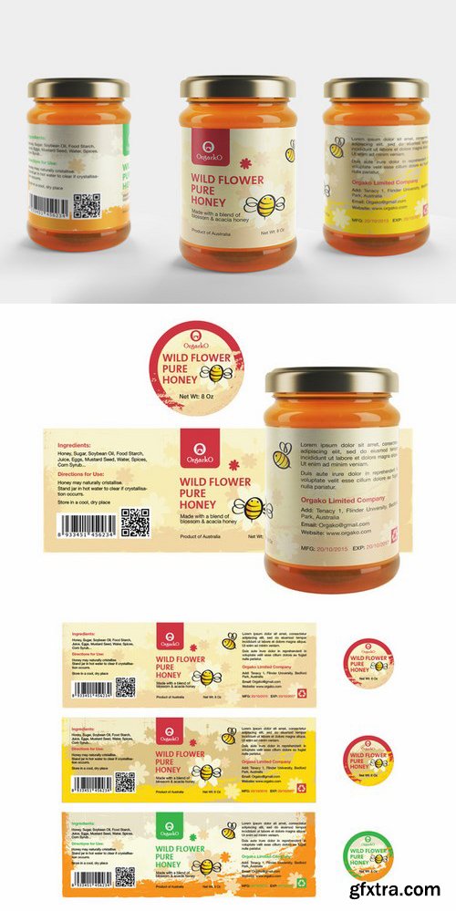 CM - Honey Packaging Design CM - Honey Packaging Design