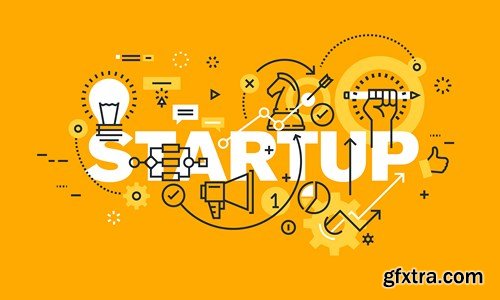 Flat Design Banner - 50xEPS Flat Design Banner - 50xEPS